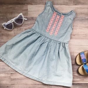 Carter’s Pink and Orange Open Back Dress